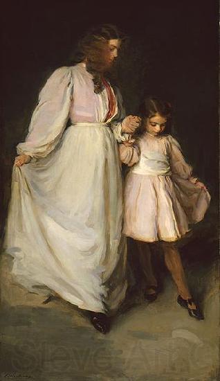 Cecilia Beaux Dorothea and Francesca a.k.a. The Dancing Lesson